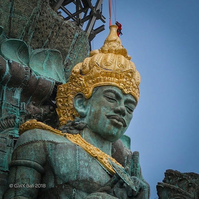 Bagaimana Kabar Patung Garuda Wisnu Kencana Sekarang?